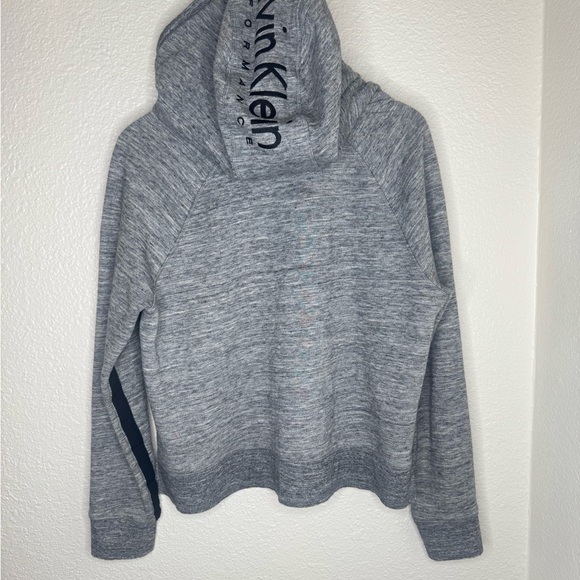CALVIN KLEIN | Performance |Gray Hooded Sweatshirt - Picture 2 of 6